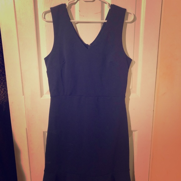 Navy blue banana republic 8 petite dress - Picture 1 of 3
